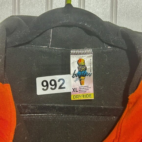 Burton Dryride  Men’s Size XL Yellow and Red Plaid Ski And Snowboard Jacket - Picture 3 of 7